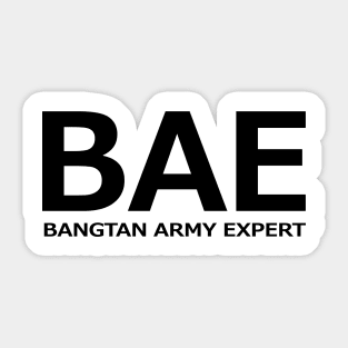 BTS BAE - Bangtan Army Expert Sticker